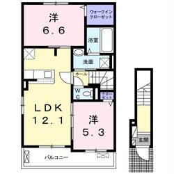 グラン ルーチェの物件間取画像